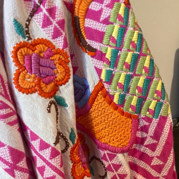 FARM Rio Pink and Orange Patterned Dress - Picture 5 of 14